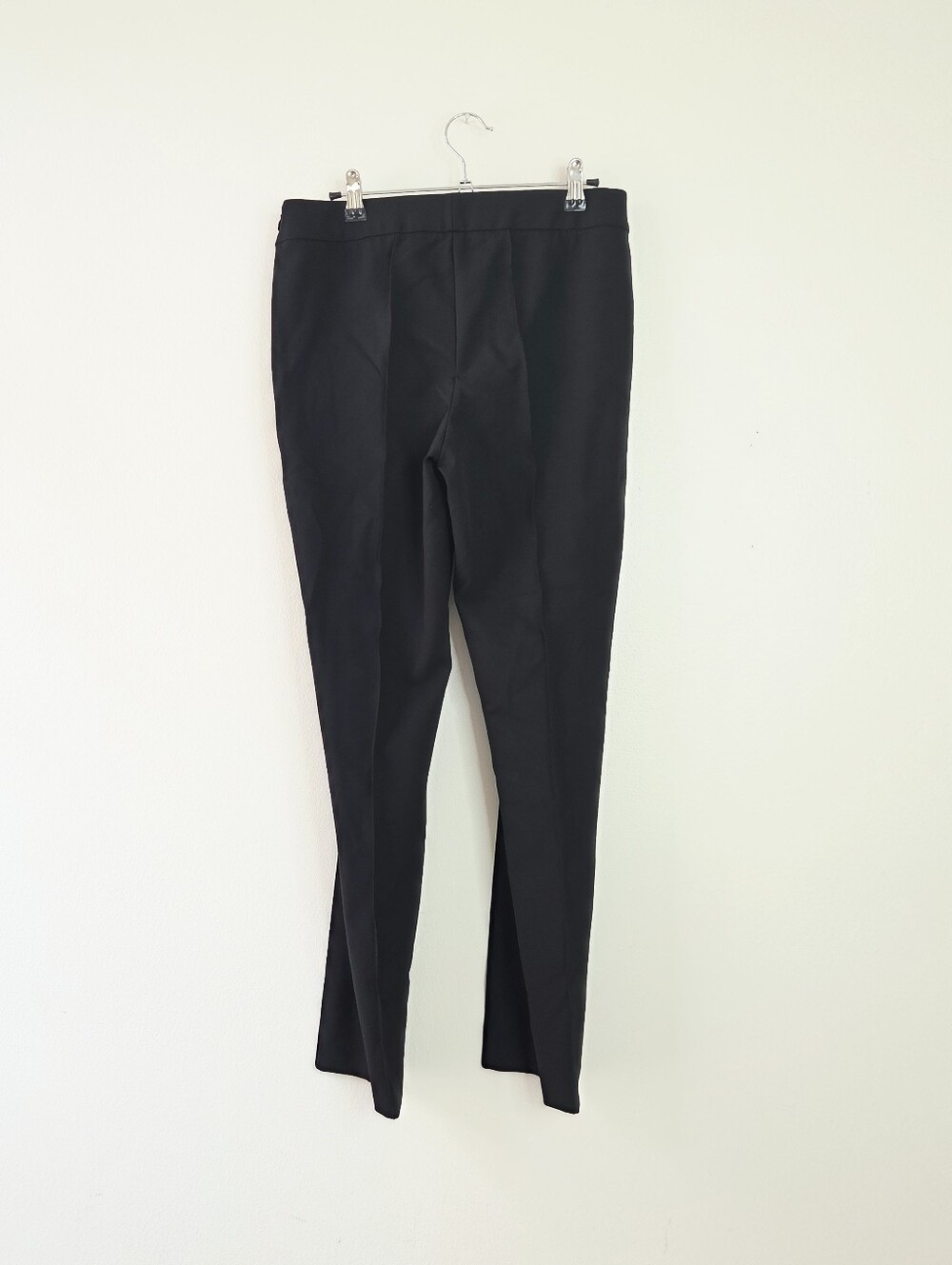 Lafayette 148 New YorkGramercy Acclaimed-Stretch Pants Black Size 6 - Picture 3 of 5